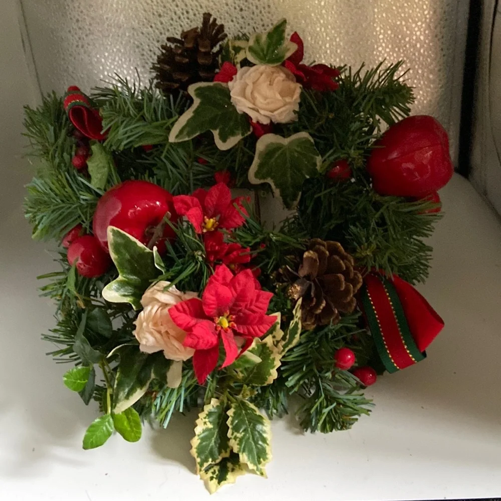 Wreath for Christmas in July!